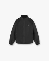 Funnel Neck Jacket - Black
