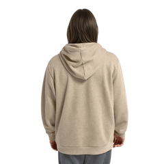 Unisex Merino Blend Hoodie - Rugged Beige