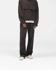 Initial Nylon Track Pant - Coffee