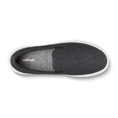 Men's Wool Cruiser Slip On - Natural Black (Blizzard Sole)
