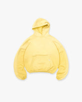 Initial Oversized Hoodie - Canary Yellow