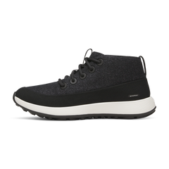 Women's Wool Runner NZ Mid Waterproof - Natural Black (Natural White Sole)