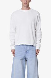 Basic Thermal L/S Tee - White