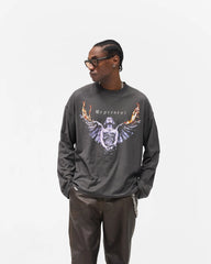 Reversible Living Legacy Tour Long Sleeve T-Shirt - Sun Fade Grey