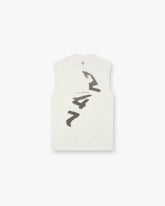 247 Motion Oversized Tank - Flat White