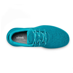 Men's Wool Runner Mizzles - Thrive Teal (Thrive Teal Sole)