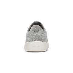Men's Wool Cruiser - Light Grey (Natural White Sole)