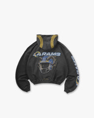 Los Angeles Rams x Represent Hoodie - Stained Black