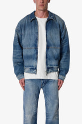 Denim Chore Coat - Vintage Blue