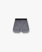 247 Contour 2-In-1 Run Shorts - Titanium