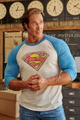 8072 - Superman 3/4 Raglan Shirts - May 19th