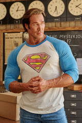 8072 - Superman 3/4 Raglan Shirts - May 19th
