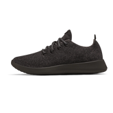 Men's Wool Runner - Natural Black (Black Sole)