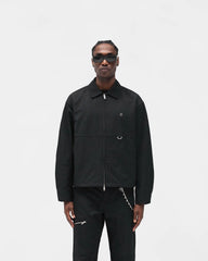 Nylon Overshirt - Jet Black