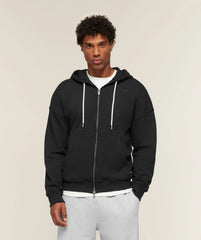 CAMPUS CREST ZIP THROUGH HOODIE - Black