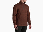 ASCENDYR™ 1/4 ZIP - RUSTIC BRICK