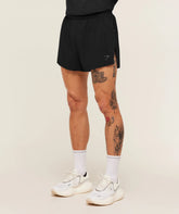 RUNNING ELITE RACE 5" SHORT - Black