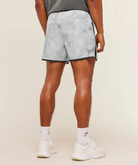 HYBRID 5" PERFORMANCE SHORTS - Smokey Grey