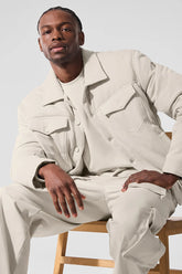 Men's Ease Trucker Jacket - Bone