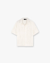 All Over Crochet Shirt - Off White