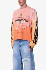 Lost L/S Tee - Orange