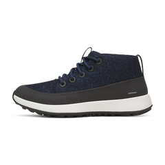 Women's Wool Runner NZ Mid Waterproof - Natural Black/Royal Blue (Barely Grey Sole)
