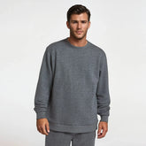 Men's Merino Blend Sweatshirt - Natural Grey Heather