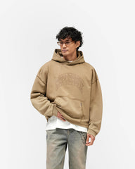 Represent Embellished Hoodie - Vintage Khaki