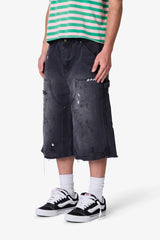 Ultra Baggy Work Shorts - Black