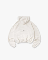 Micro Owners Club Hoodie - Cream Marl