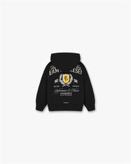 Mini Crest Hoodie - Vintage Black