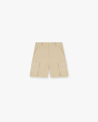 Baggy Cotton Cargo Short - Sandstone