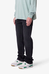 Bootcut Denim - Stone Wash Black