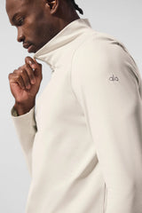 Men's Conquer 1/4 Zip Reform Long Sleeve - Bone