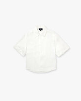 Initial Short Sleeve Shirt - Flat White