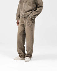 R3 Baggy Denim - Washed Olive
