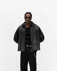 Rodeo Leather Jacket - Jet Black