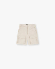 Front Pocket Cargo Short - Champagne