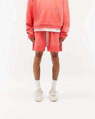 Initial Mesh Shorts - Vintage Red