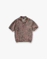 Tortoise Print Shirt - Brown