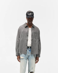 Washed Cotton Shirt - Jet Black