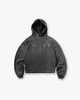 Represent Banner Hoodie - Stained Black