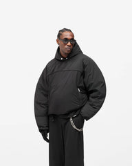 Arch Pullover Puffer - Jet Black