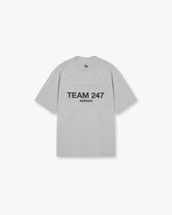 Team 247 Oversized T-Shirt - Ash Grey