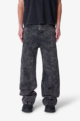 Baggy Moto Denim - Vintage Black