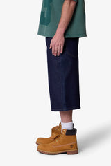 Raw Ultra Baggy Denim Shorts - Rinsed Indigo