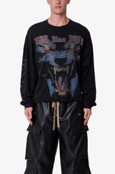 994 Wolf L/S Tee - Black