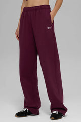 Women's Accolade Straight Leg Sweatpant - Burgundy