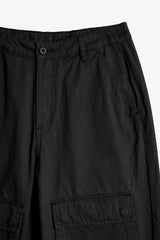 LWH Relaxed Baggy Cargo Pants - Black