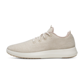 Men's Wool Runner Mizzle - Stony Cream (Natural White Sole)